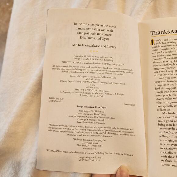 Pre-Owned, What to Expect: Eating Well When You're Expecting, (Paperback) - Picture 5 of 5